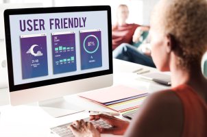User Friendly Mobile Interface Apps Concept User Friendly Mobile Interface Apps Concept